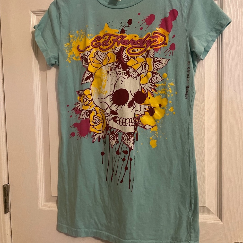 Ed hard skull tshirt